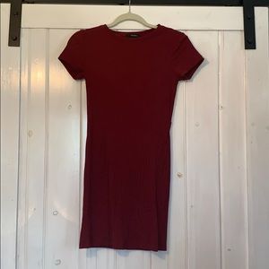 Burgundy Dress